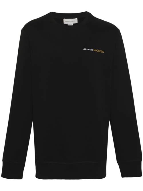 Sweatshirt with embroidery for men Alexander McQueen | 781868QXAAC1000